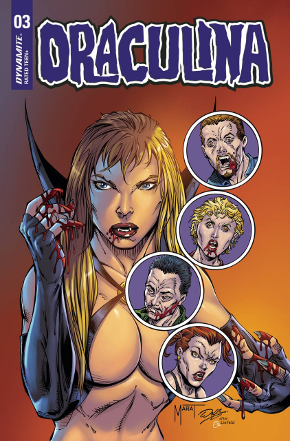 Draculina #3 (Liefeld Homage Mychaels Cover)