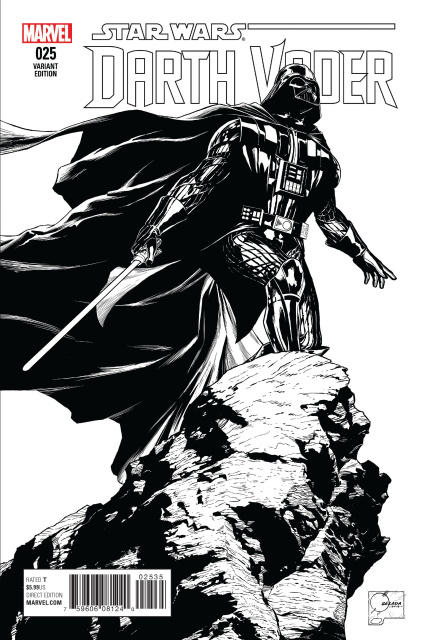 Star Wars: Darth Vader #25 (Quesada Sketch Cover)