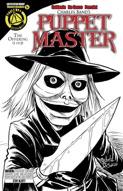 Puppet Master #1 (Blade Sketch Cover)