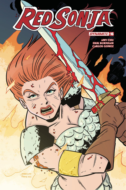 Red Sonja #17 (Marques Subscription Cover)
