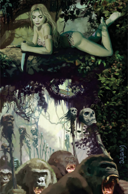 Sheena: Queen of the Jungle #7 (Suydam Virgin Cover)