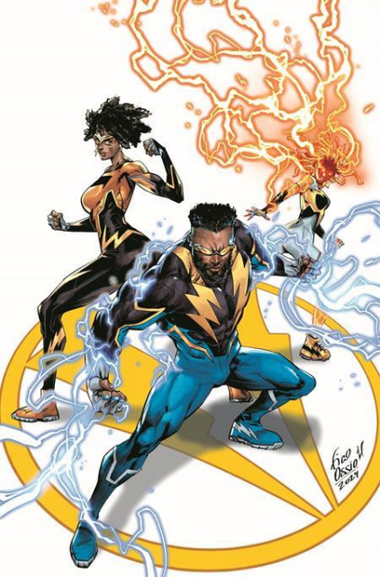 Black Lightning #1 (Fico Ossio Cover)