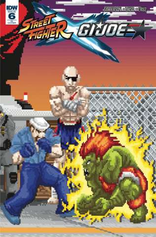 Street Fighter X G.I. Joe #6 (10 Copy Cover)