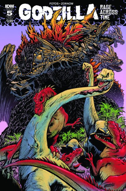Godzilla: Rage Across Time #5 (Subscription Cover)