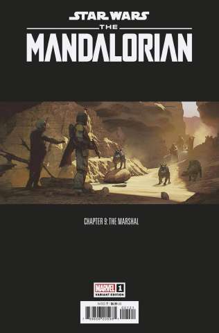 Star Wars: The Mandalorian, Season 2 #1 (Concept Art Cover)
