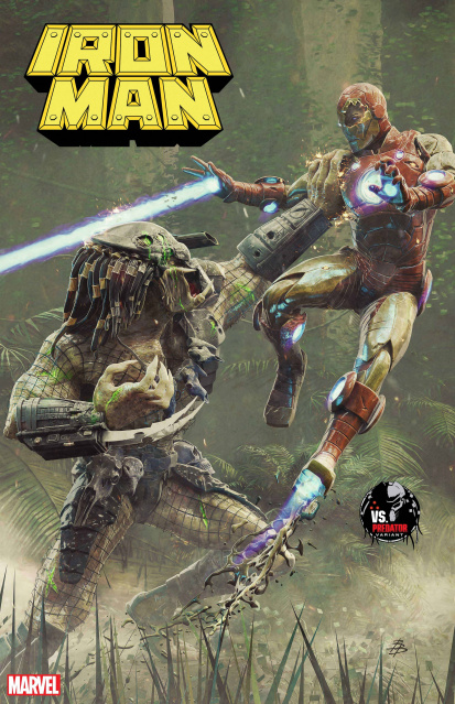Iron Man #22 (Barends Predator Cover)