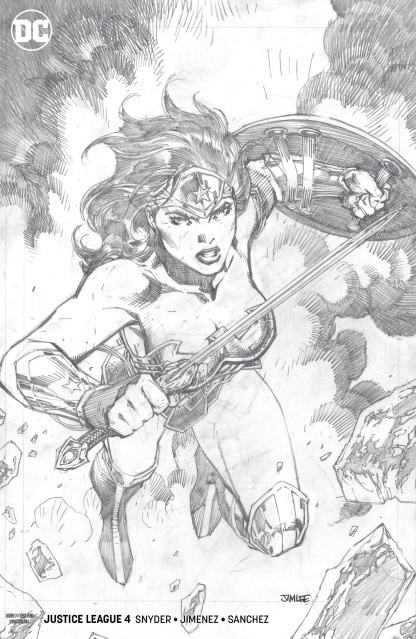 Justice League #4 (Jim Lee Pencils Cover)