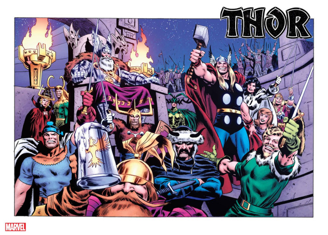 Thor #1 (Buscema Wraparound Cover)