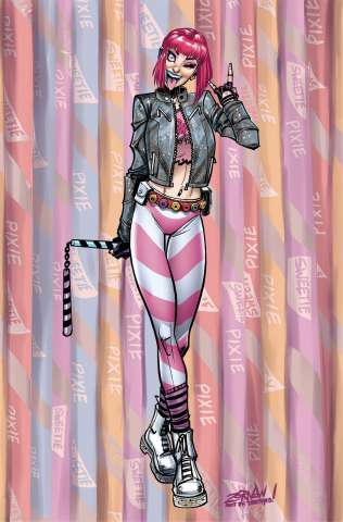 Sweetie: Candy Vigilante #5 (10 Copy Jeff Zornow Cover)