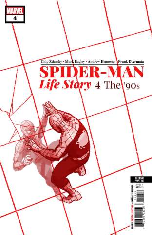 Spider-Man: Life Story #4 (Bagley 2nd Printing)