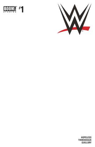 WWE #1 (Unlock Blank Sketch Cover)