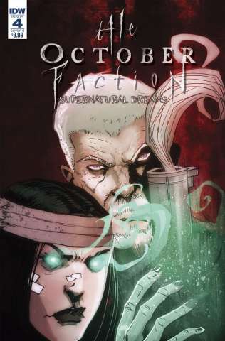 The October Faction: Supernatural Dreams #4 (Worm Cover)
