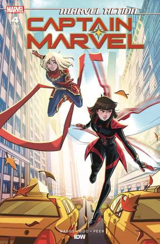 Marvel Action: Captain Marvel #4 (Boo Cover)