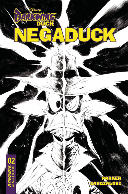 Negaduck #2 (10 Copy Lee Line Art Cover)