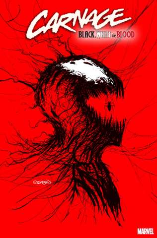 Carnage: Black, White, and Blood #1 (Gleason Webhead Cover)