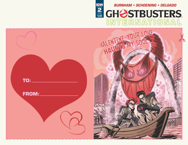 Ghostbusters International #2 (Valentine's Day Card Cover)