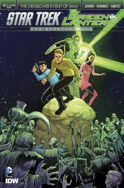 Star Trek / Green Lantern #5 (Fowler Cover)