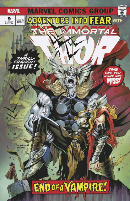The Immortal Thor #9 (Sergio Davila Vampire Cover)