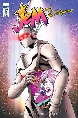 Jem and The Holograms #17 (ROM Cover)