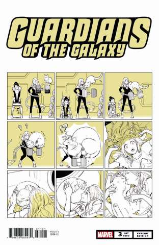 Guardians of the Galaxy #3 (Cat Cover)
