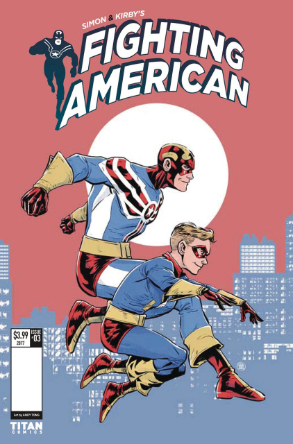 Fighting American: The Ties That Bind #3 (Tong Cover)