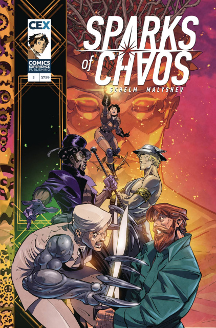 Sparks of Chaos #3 (Malyshev Cover)