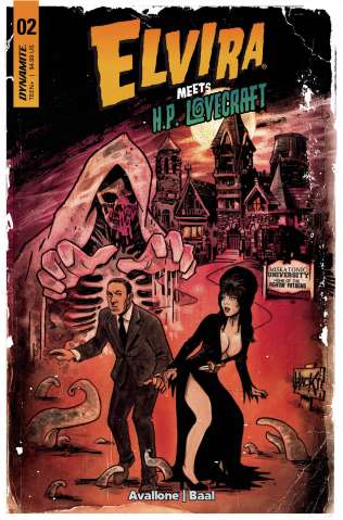 Elvira Meets H.P. Lovecraft #2 (Hack Cover)