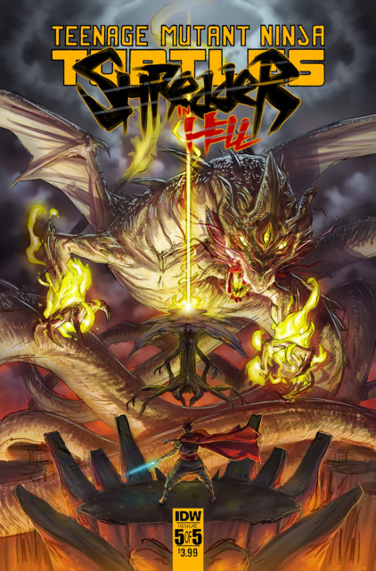 Teenage Mutant Ninja Turtles: Shredder in Hell #5 (Santolouco Cover)
