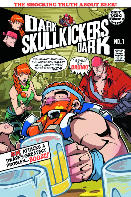 Dark Skullkickers: Dark #1 (Huang & Zub Cover)