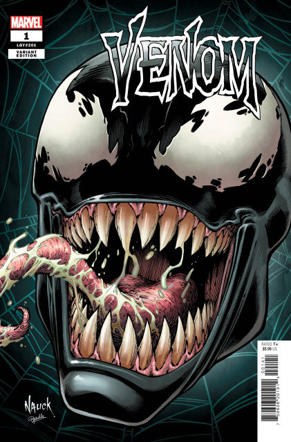 Venom #1 (Nauck Headshot Cover)