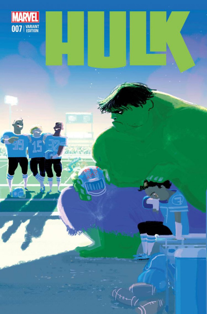 Hulk #7 (Stomp Out Bullying Cover)