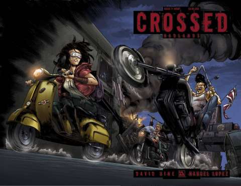 Crossed: Badlands #71 (Wrap Cover)