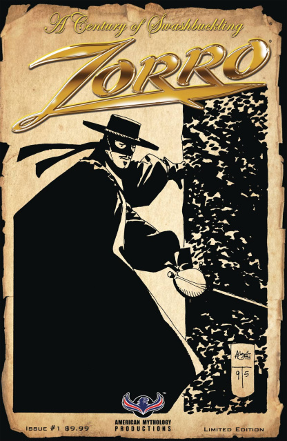 Zorro: A Century of Swashbuckling #1 (Toth Cover)