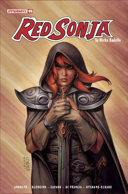Red Sonja #6 (Linsner Cover)
