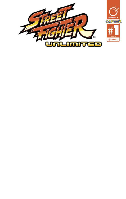 Street Fighter Unlimited #1 (Blank Sketch Cover)