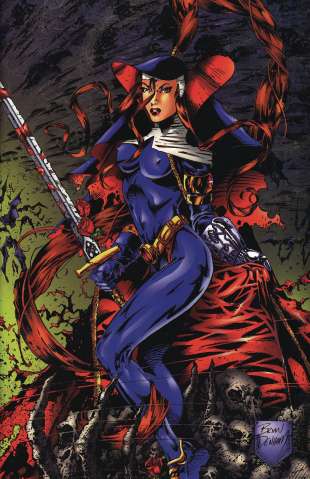 Warrior Nun #1 (1997 Commemorative Cover)