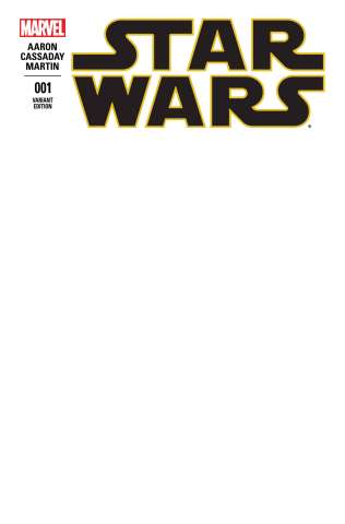 Star Wars #1 (Blank Cover)