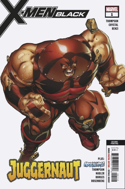 X-Men: Black - Juggernaut #1 (2nd Printing)