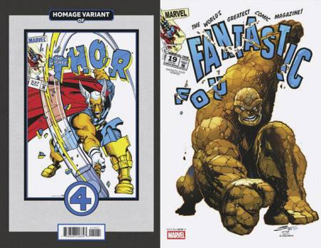 The Immortal Thor #19 (Sandoval Fantastic Four Homage Cover)