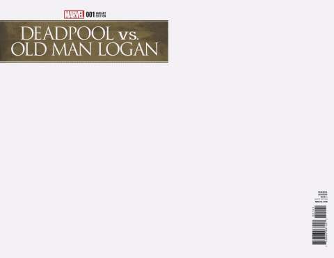 Deadpool vs. Old Man Logan #1 (Blank Cover)