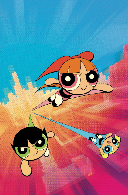 The Powerpuff Girls #1 (Romero Metal Premium Cover)