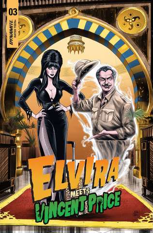 Elvira Meets Vincent Price #3 (Samu Cover)