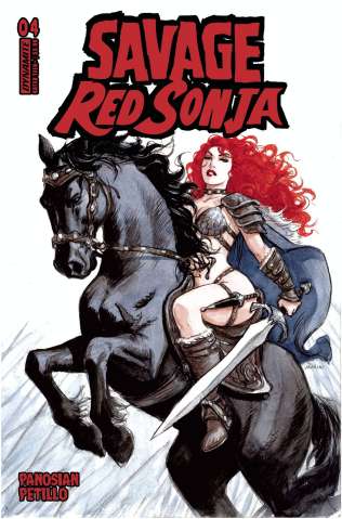 Savage Red Sonja #4 (Marini Cover)