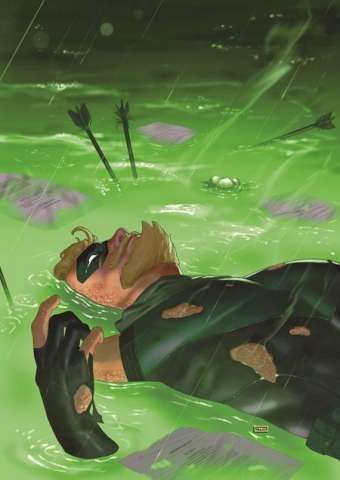 Green Arrow #19 (Taurin Clarke Cover)