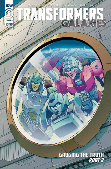 Transformers: Galaxies #8 (Chan Cover)