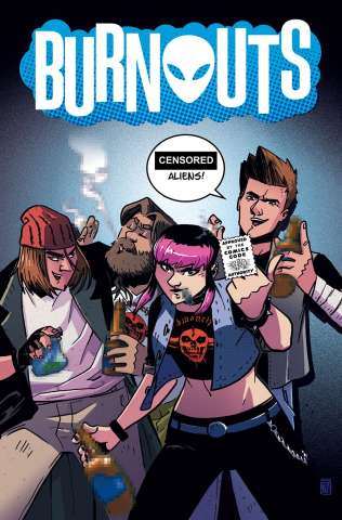 Burnouts #1 (CBLDF Charity Censored Cover)