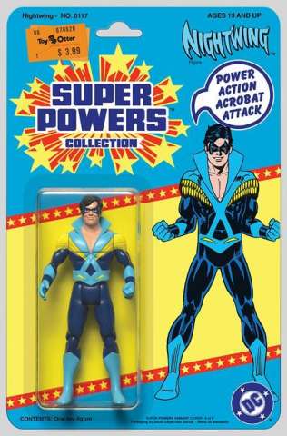 Nightwing #117 (Jason Geyer & Alex Saviuk DC Super Powers Card Stock Cover)