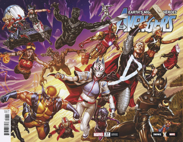 Avengers #37 (Brooks Fortnite Cover)