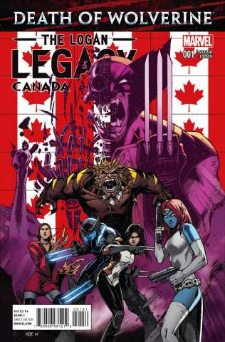 Death of Wolverine: The Logan Legacy #1 (Canada Cover)
