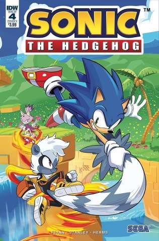 Sonic the Hedgehog #4 (Hesse Cover)